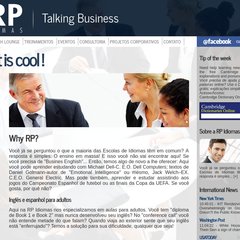 rpidiomas.com.br ENGLISH LOUNGE, TREINAMENTOS, EVENTOS