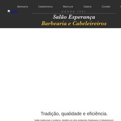 Salão Esperança Barbearia e Cabeleireiros