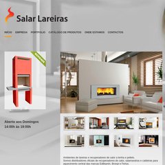 Salar Lareiras, lareiras, churrasqueiras, recuperadores de calor e salamandras