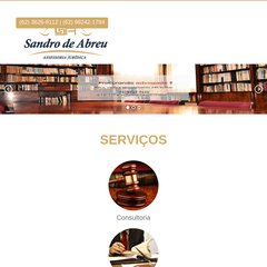 Sandro de Abreu - Advogados Associados - 62-3626-8112 / 62-3626-1441 Home