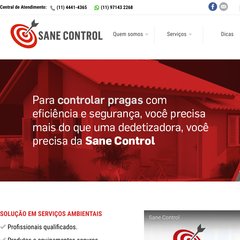 sanecontrol.com.br Controle de Pragas, Desinsetiza&ccedil;&atilde;o