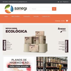 Loja online de Detergentes, Produtos de Higiene e Limpeza - Sanegi
