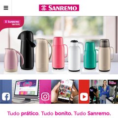 sanremo.com.br plÃ¡stico houseware potes utilidades domesticas casa produtos lixeiras cozinha garrafas baldes bacias vasos organizadores vac freezer microondas regador escorredor