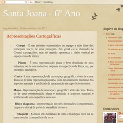 santajoana6ano2012.blogspot.com Representações Cartográficas, Santa Joana Francisca, 16:19