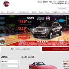 Santa Monica FIAT Dealership | New & Used FIAT Dealer in Los Angeles