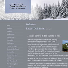 Www Santeiufuneralhome Com Santeiu Funeral Home