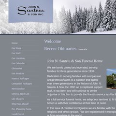 Www Santeiufuneralhome Com Santeiu Funeral Home