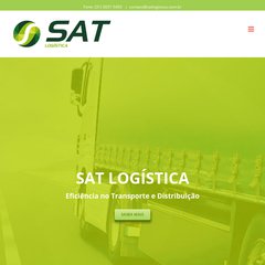 satlogistica.com.br SAT, transporte, logística