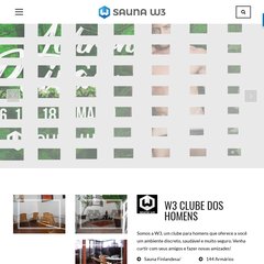 Sauna W3 - Sauna seca e a vapor, massagem terapêutica, vídeo bar com telão,