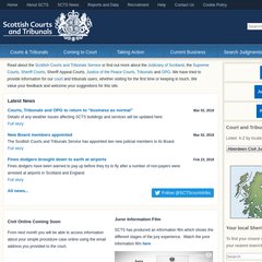 Www Scotcourts gov uk Scottish Courts