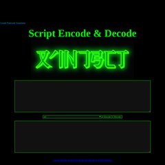 PHP Script Decode & Encode