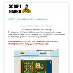 SCRIPT PARA HABBO
