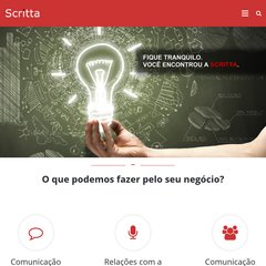 scritta.com.br SCRITTA, SERVIÇOS, CLIENTES