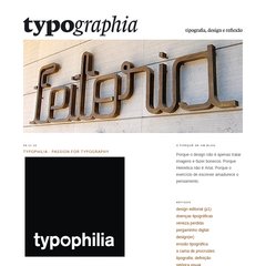 typographia . sandro lopes designer