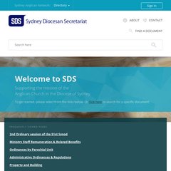 SDS - Sydney Diocesan Secretariat
