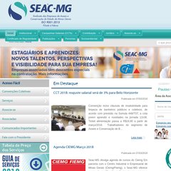 SEAC-MG - Sindicato das Empresas de Asseio e Conserva&ccedil;&atilde;o do Estado de Minas Gerais
