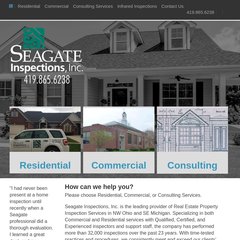 Home Inspection, Toledo, Ohio, Seagate Inspections, Inc.