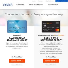 www.Searscard - Apply for a Sears credit card