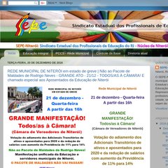  Rede Municipal - Niterói, Outras Redes, Outras Lutas, Campanhas