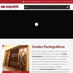 Fábrica de Grades Pantográficas em Osasco SP | Sepetiba
