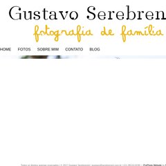 Home &raquo; Gustavo Serebrenick fotografia – Festas Infantis e Ensaios