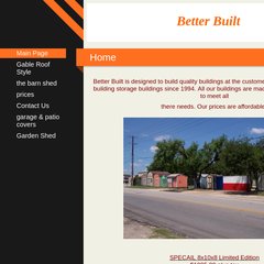 Www Shedsbybetterbuilt Com Better Built Home