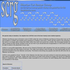 SCRG - Siberian Cat Rescue Group