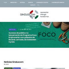 SINDUSCOM São Leopoldo - Estudar, coordenar, proteger e representar legalmente