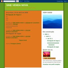 SINE VENDA NOVA
