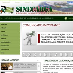 ..::SINECARGA &raquo; Bem Vindo::..