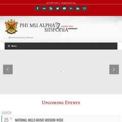 Phi Mu Alpha Sinfonia - National Website