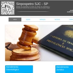 sinpospetro-sjc.com.br Palavra do Presidente, Colonia de Férias, Conv&ecirc;nios