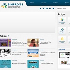 sinpro-es.org.br - sinpro-es
