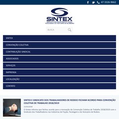  O Sintex, Atividades, Diretoria, Associados