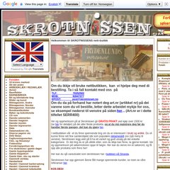 Skrotnissen.no Bruktbutikker antikkbutikker gamle Bruktbutikker antikkbutikker gamle reklameskilt Skrotnissen