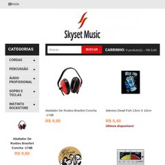 Skyset Music Acess&oacute;rios Musicais - comprar encordoamentos e palhetas