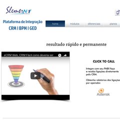 CRM é com a SlemerNet - Sistema de Gestão Empresarial, com foco no cliente, um CRM