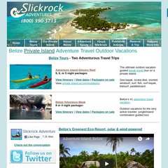 slickrock.com belize, belize belize, adventure travel