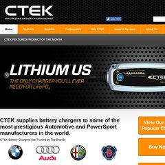 CTEK Battery Chargers - The World's Smarter Battery Charger