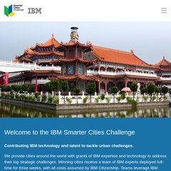 IBM Smarter Cities Challenge: Overview