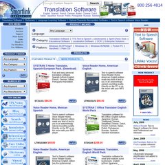 Translation Software, Translation Dictionary, OCR, Spell Check, Electronic dictionary