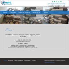 Smart Tubos de Papelão e tubetes de papelão