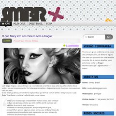 smiley-br.blogspot.com Miley Cyrus, Smiley Brasil, Extra