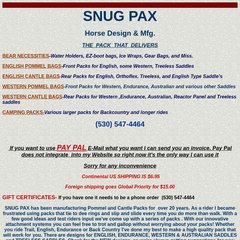 Snugpax sales pommel bag
