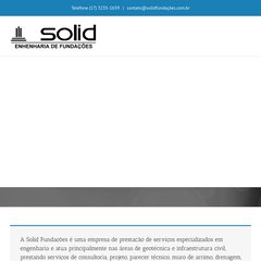 Solid Engenharia de Funda&ccedil;&otilde;es