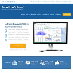 Risk Solver Pro, Premium Solver Platform, Premium Solver Pro, Solvers for Mac