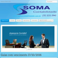 somacontabilidadetc.com.br Serviços, WebMail, nossos clientes