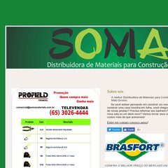 somamateriais - SOMA DISTRIBUIDORA DE MATERIAS PARA CONSTRUÇÃO