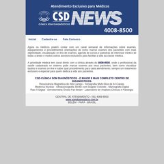 CSD - Clínica Som Diagnósticos - (91) 4008-8500 - CENTRAL DE ATENDIMENTO - A