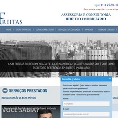 S.R. FREITAS ASSESSORIA E CONSULTORIA EM DIREITO IMOBILIÁRIO